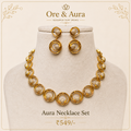 Aura Necklace Set with matching earrings by Ore & Aura